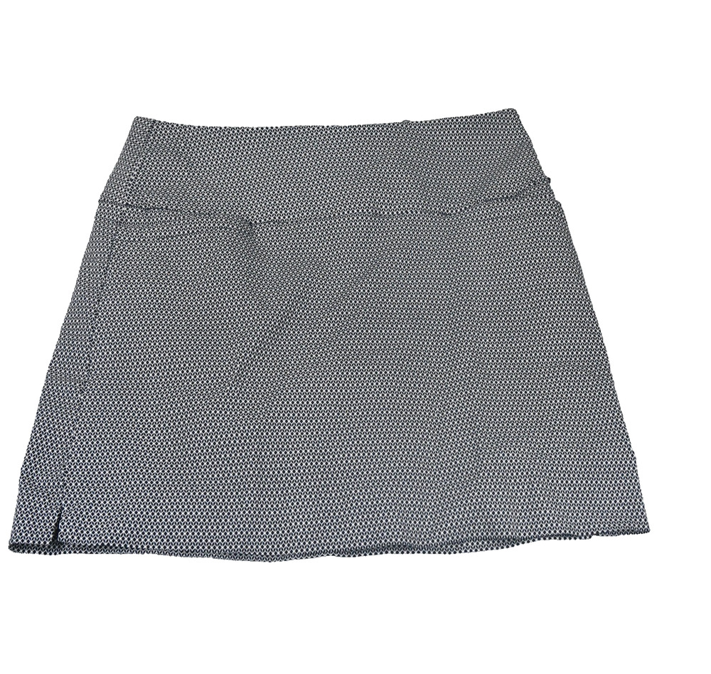 S.C. & CO. Skort Women’s Large Black/White Geometric Design